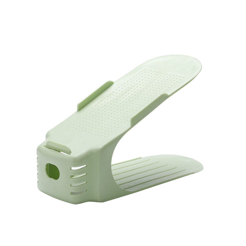 Double Deck Adjustable Shoe Stacking Shelf Product Image 12
