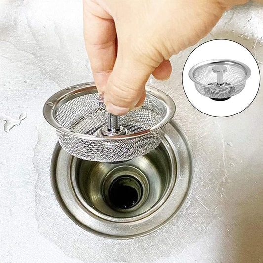 Drainwise Stainless Sink Strainer Stopper Set Product Image 01