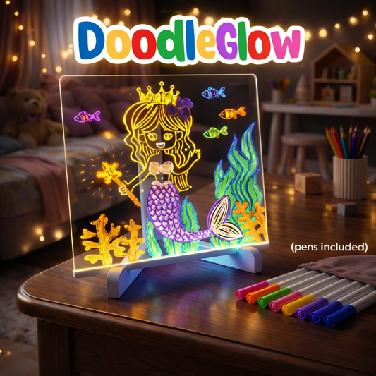Drawbright Led Art Board Colored Pens Product Image 01