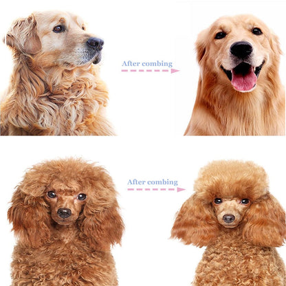 Dual Action Coat Rake Dog Deshedding Dematting Comb Product Image 09