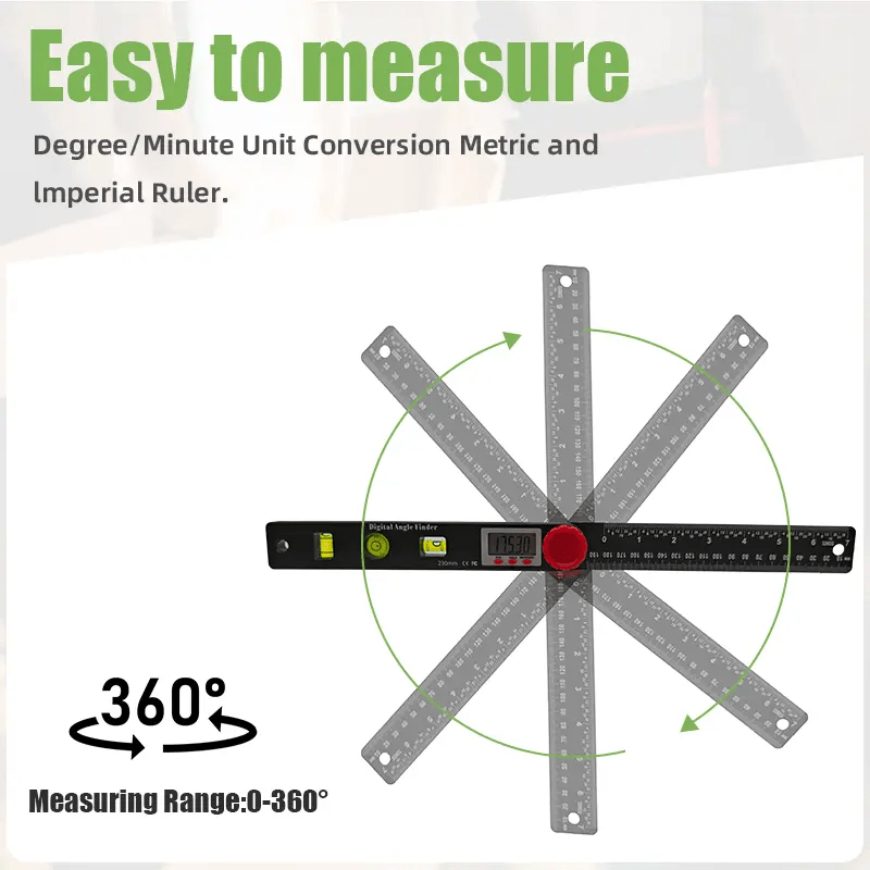 Durameasure Digital Angle Finder Ruler Level Product Image 09