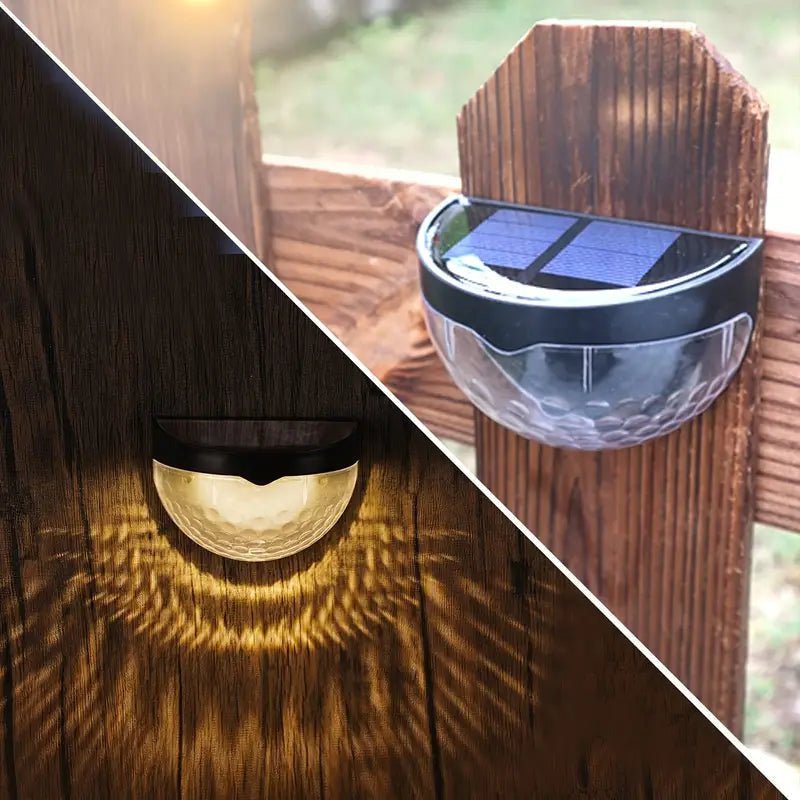 Duskline Solar Fence Lights Auto Sensor Outdoor Accent Product Image 07