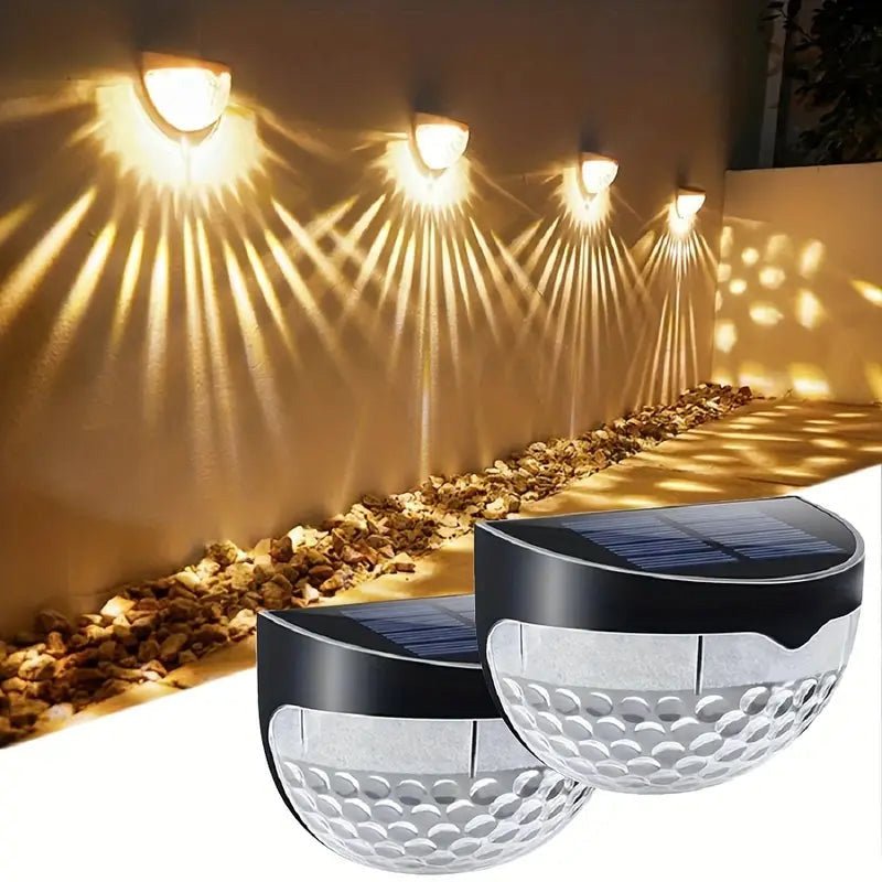 Duskline Solar Fence Lights Auto Sensor Outdoor Accent Product Image 08