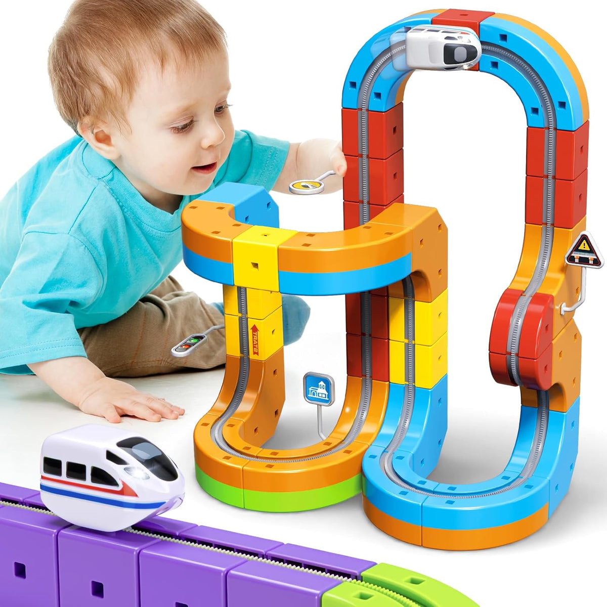 Energy Loop Magnetic Track Car Set Product Image 02