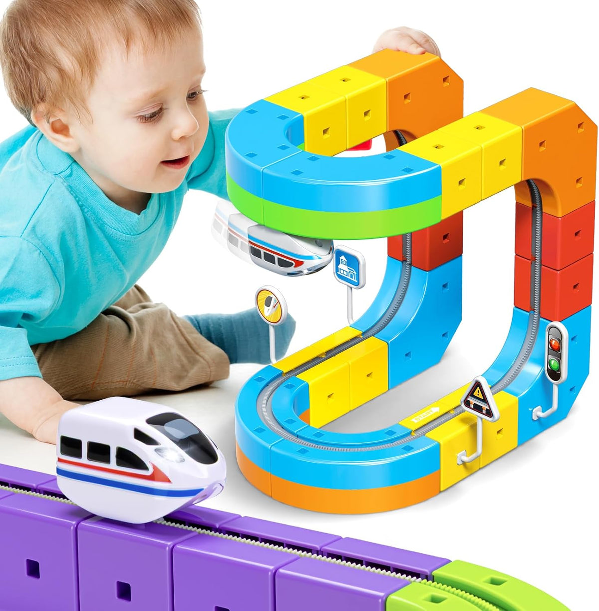 Energy Loop Magnetic Track Car Set Product Image 03