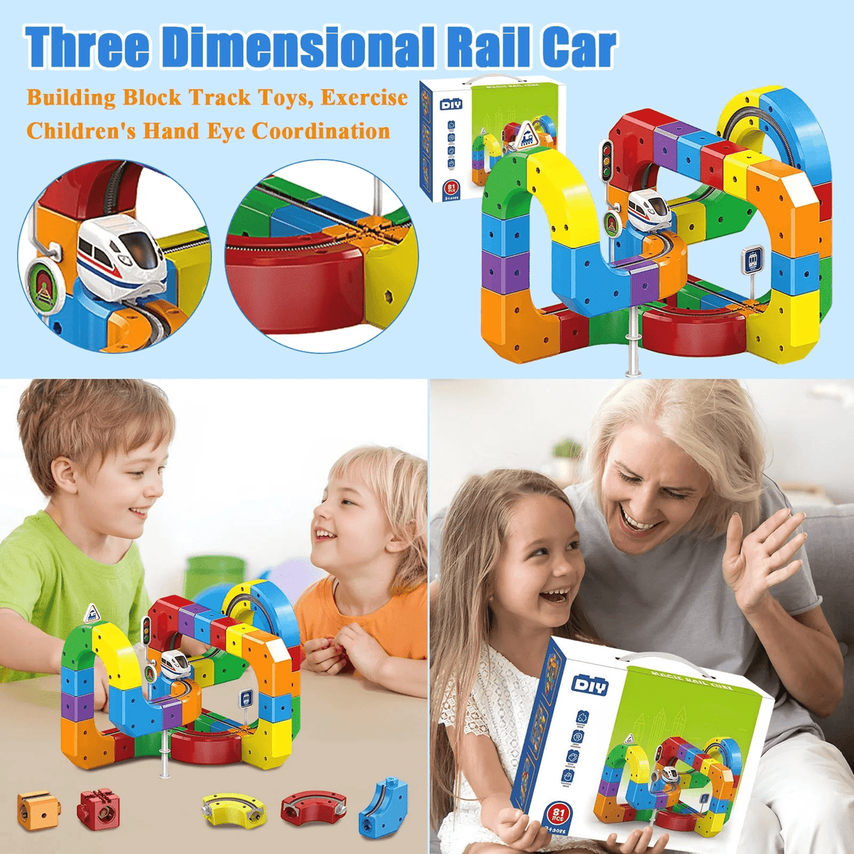 Energy Loop Magnetic Track Car Set Product Image 04