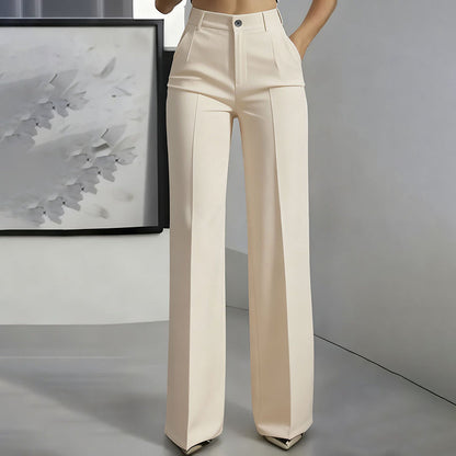Evara High Waist Wide Leg Trousers Product Image 10