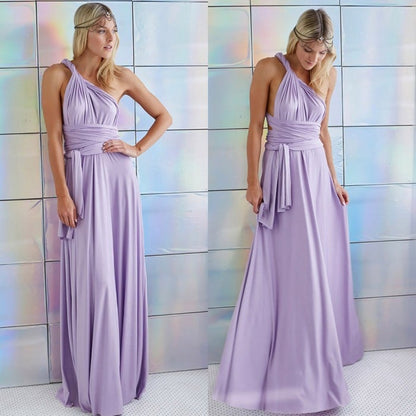 Everform Convertible Wrap Maxi Dress Product Image 03