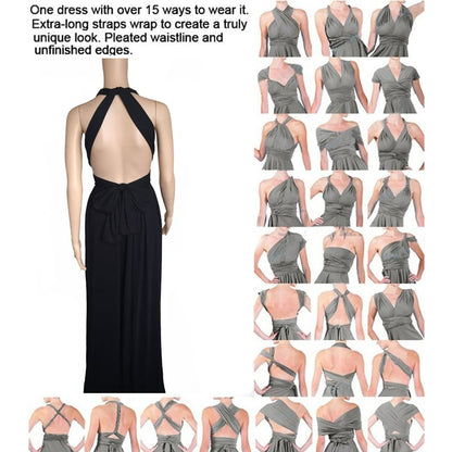 Everform Convertible Wrap Maxi Dress Product Image 05