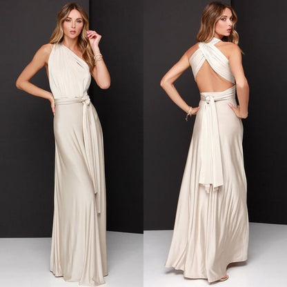 Everform Convertible Wrap Maxi Dress Product Image 09