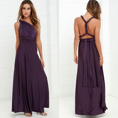 Everform Convertible Wrap Maxi Dress Product Image 12