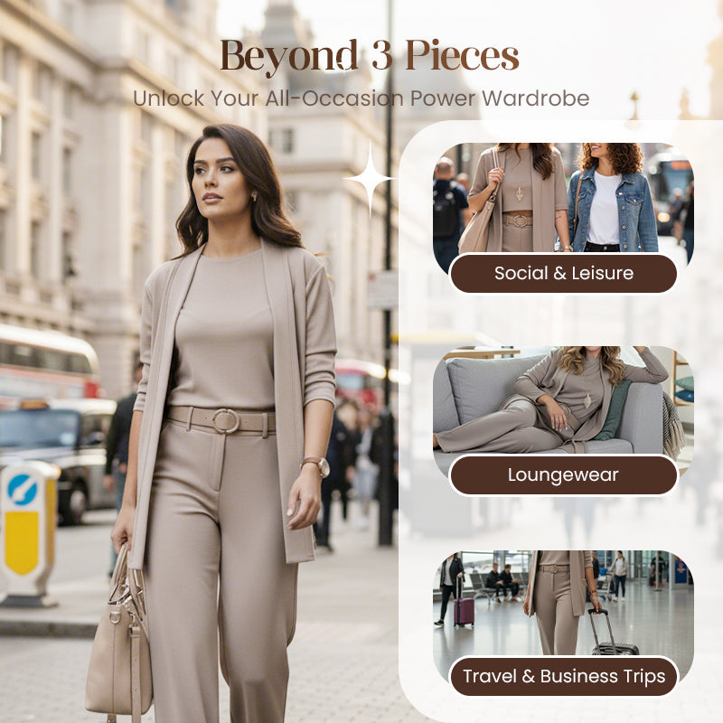 Everyday Ease Loungewear Set Long Cardigan Product Image 02