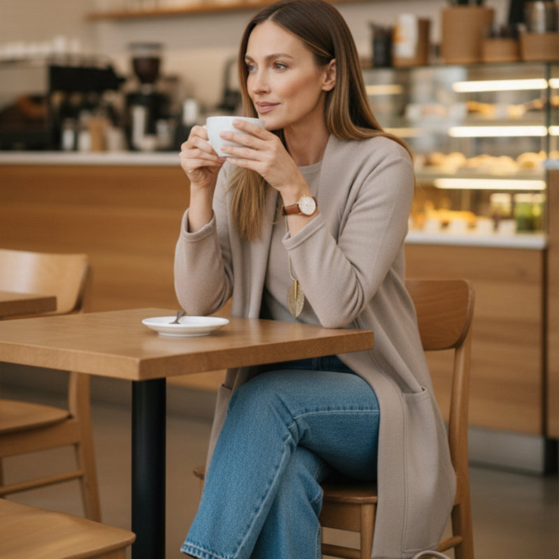 Everyday Ease Loungewear Set Long Cardigan Product Image 04