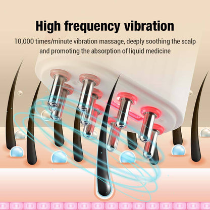 Evola Scalp Oil Applicator Red Light Vibration Care Product Image 05