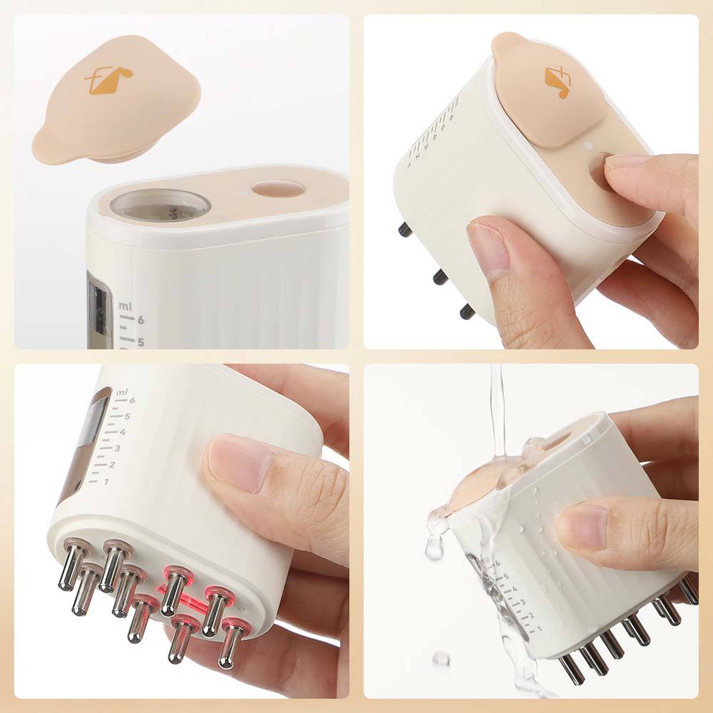 Evola Scalp Oil Applicator Red Light Vibration Care Product Image 10