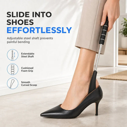 Extendable Shoe Horn Stainless Steel 70 Cm Product Image 02