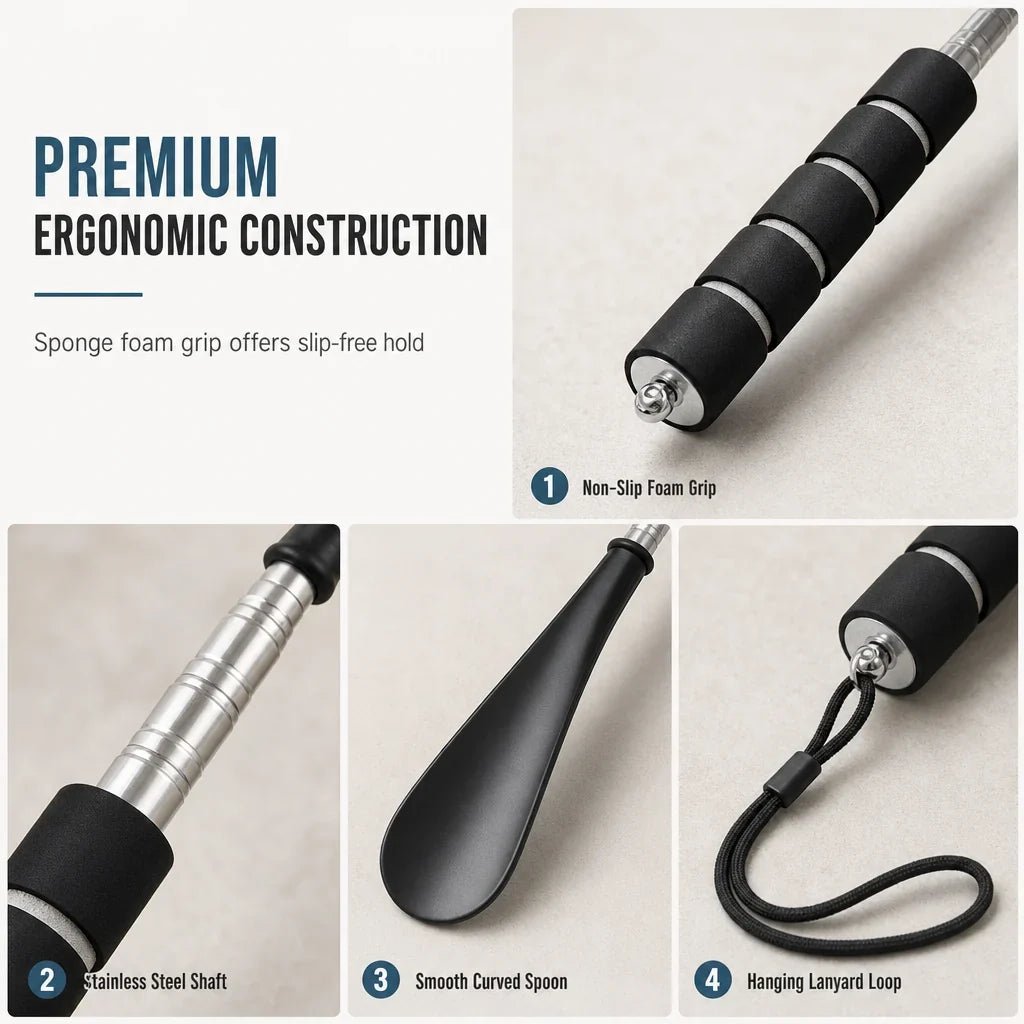 Extendable Shoe Horn Stainless Steel 70 Cm Product Image 06