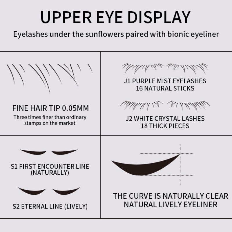 Eye Makeup Stamp Kit Lash Wing Dotter Product Image 08