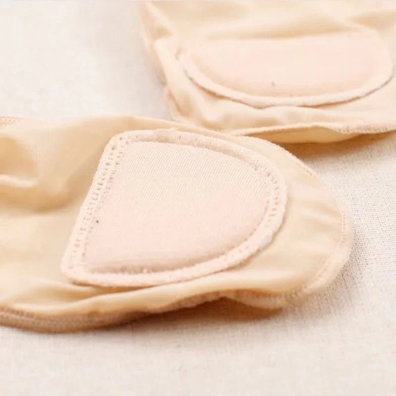 Featherstep Cushioned No Show Socks 4 Pair Set Product Image 02