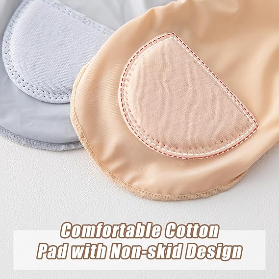 Featherstep Cushioned No Show Socks 4 Pair Set Product Image 04