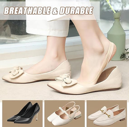 Featherstep Cushioned No Show Socks 4 Pair Set Product Image 05