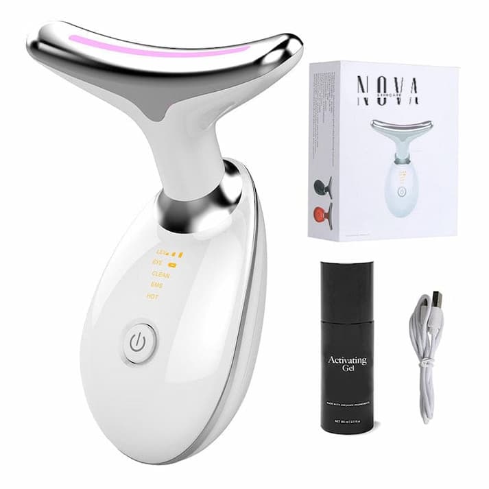 Firmline Ems Facial Sculpting Wand Led Jawline Care Product Image 08