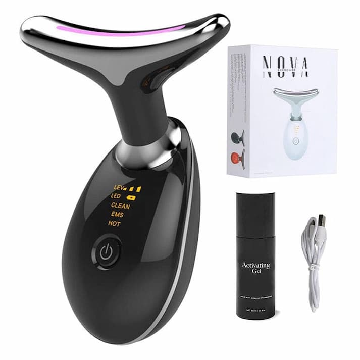 Firmline Ems Facial Sculpting Wand Led Jawline Care Product Image 09