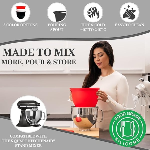 Fitliner Silicone Stand Mixer Bowl Sleeve Product Image 01