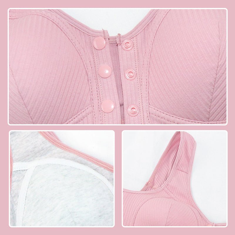 Flexease Front Closure Comfort Bra Wide Straps Product Image 03