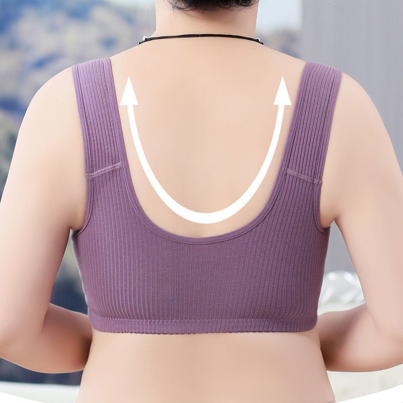 Flexease Front Closure Comfort Bra Wide Straps Product Image 07
