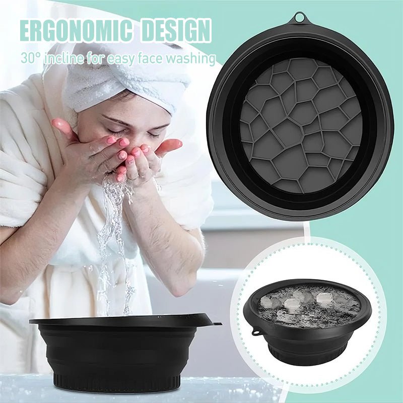 Flexface Foldable Silicone Facial Washbasin Product Image 04
