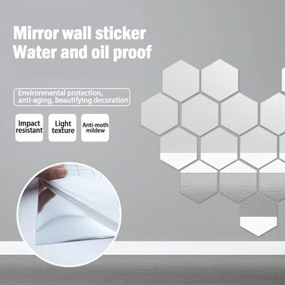 Flexible Pet Adhesive Mirror Sheets Product Image 02