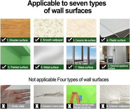 Flexible Pet Adhesive Mirror Sheets Product Image 03