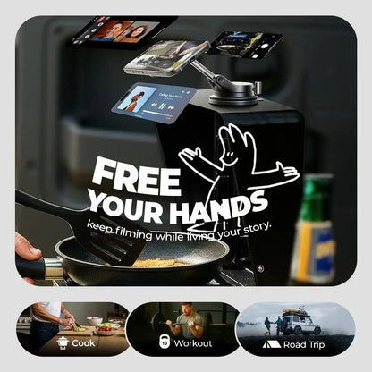 Flexride Magnetic Foldable Car Phone Holder Product Image 07