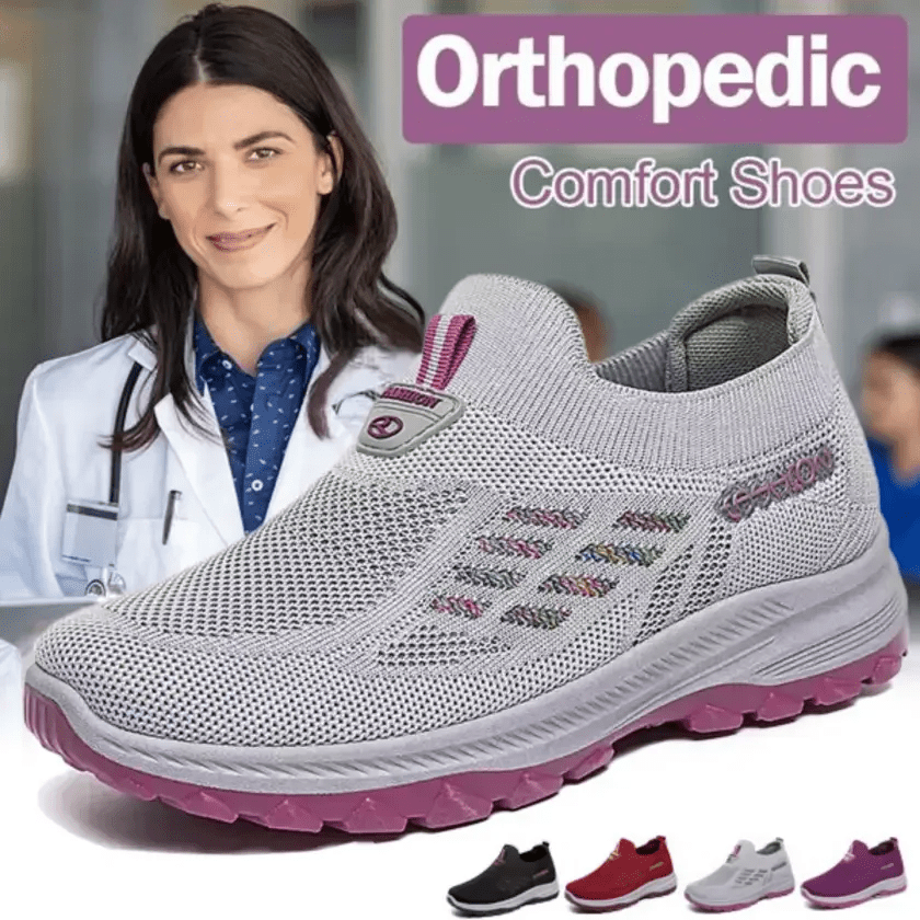 Flexstep Womens Mesh Slip On Support Shoes Product Image 02