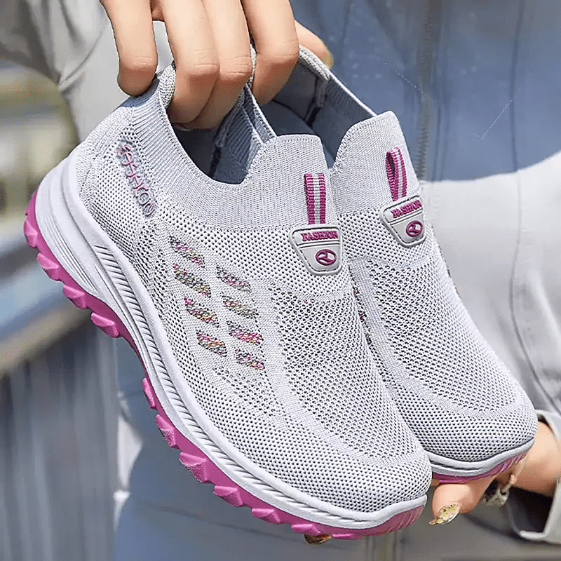 Flexstep Womens Mesh Slip On Support Shoes Product Image 03