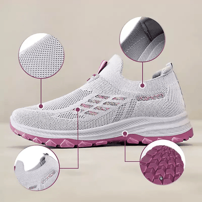 Flexstep Womens Mesh Slip On Support Shoes Product Image 04