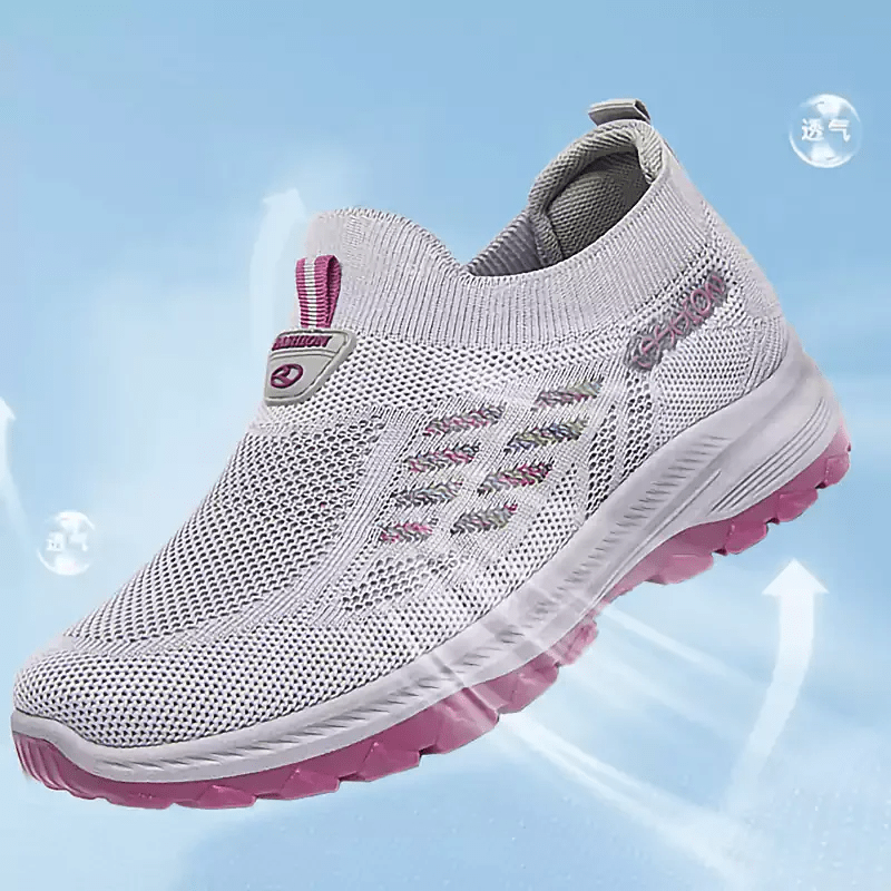 Flexstep Womens Mesh Slip On Support Shoes Product Image 05