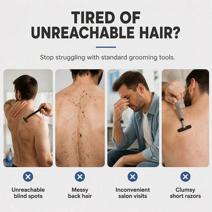 Foldable Back Shaver Long Handle Product Image 03