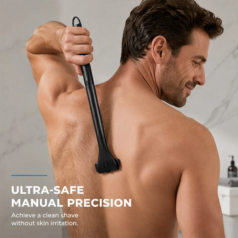 Foldable Back Shaver Long Handle Product Image 05