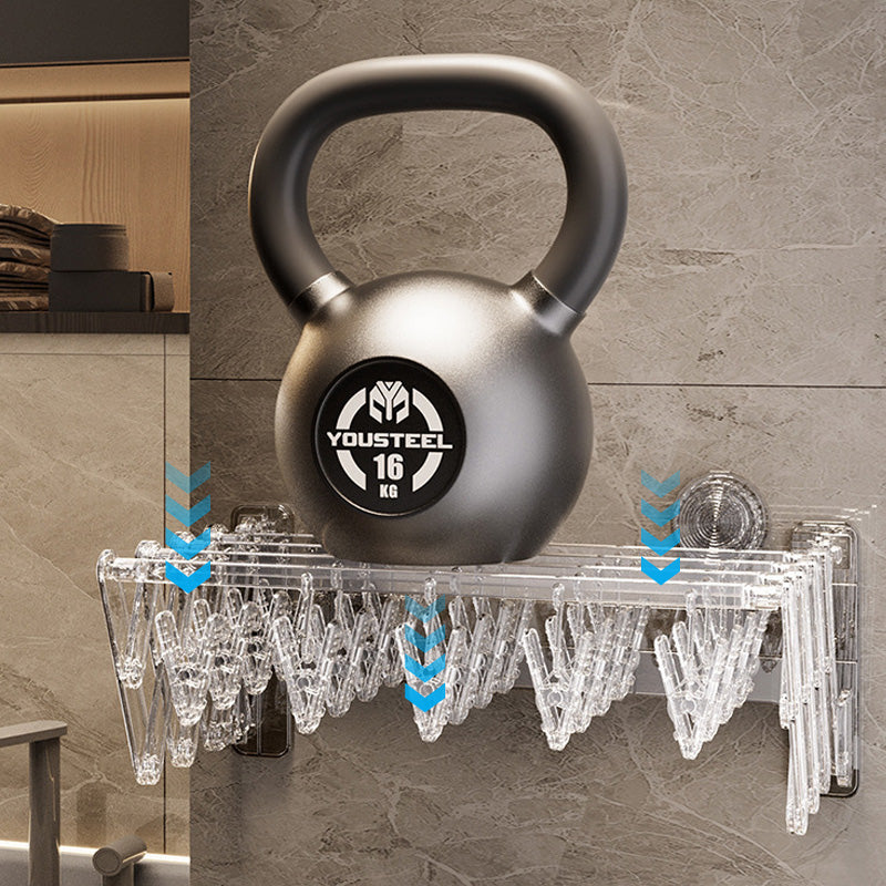 Foldable Four Row 20 Clip Drying Rack Product Image 06