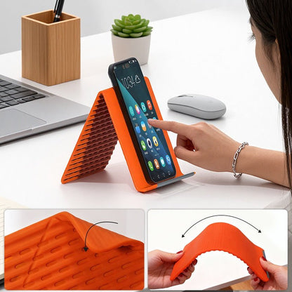 Foldflat Bendable Device Stand Silicone Grip Product Image 01