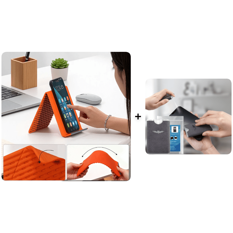 Foldflat Bendable Device Stand Silicone Grip Product Image 12