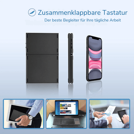 Foliofold Wireless Mini Keyboard Touchpad Product Image 01