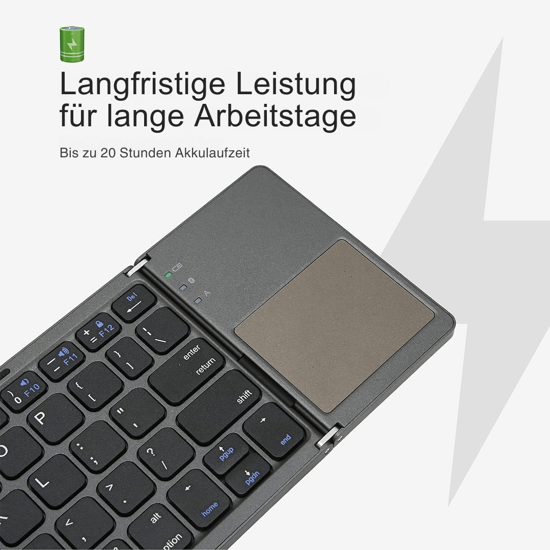 Foliofold Wireless Mini Keyboard Touchpad Product Image 03