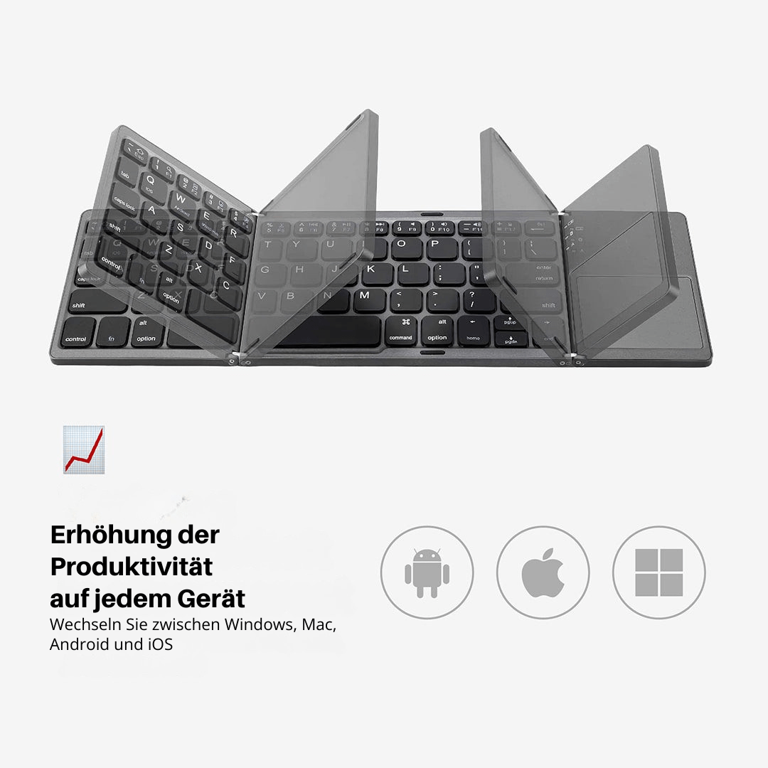 Foliofold Wireless Mini Keyboard Touchpad Product Image 05