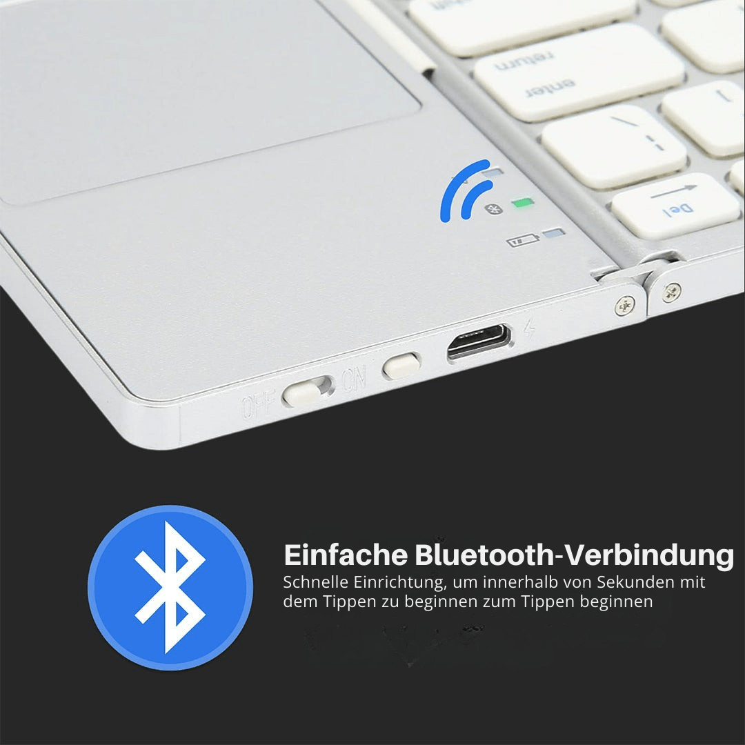 Foliofold Wireless Mini Keyboard Touchpad Product Image 10
