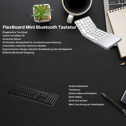 Foliofold Wireless Mini Keyboard Touchpad Product Image 12