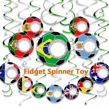Football Spinner Keychain Bottle Opener Product Image 01