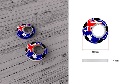Football Spinner Keychain Bottle Opener Product Image 04